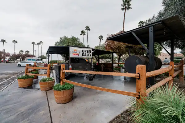 Harris BBQ smoked meats and barbecue dishes