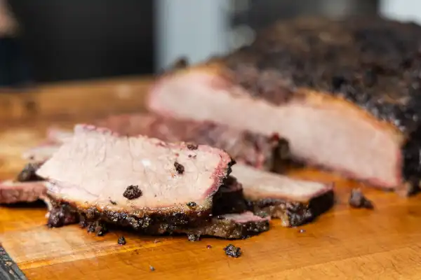 Harris BBQ food preparation and kitchen area